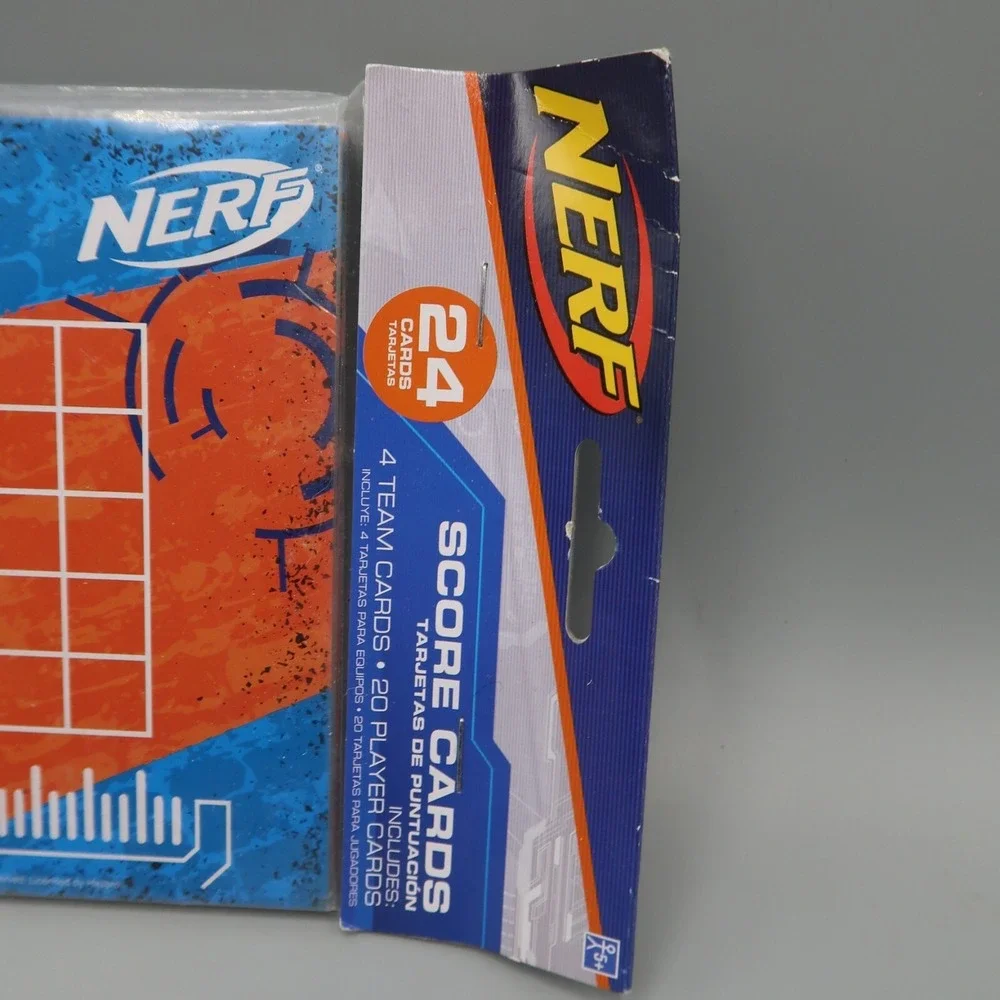 Lot Of 4 Nerf Party Games Decorations Supplies 24 ct per Packs Score Cards